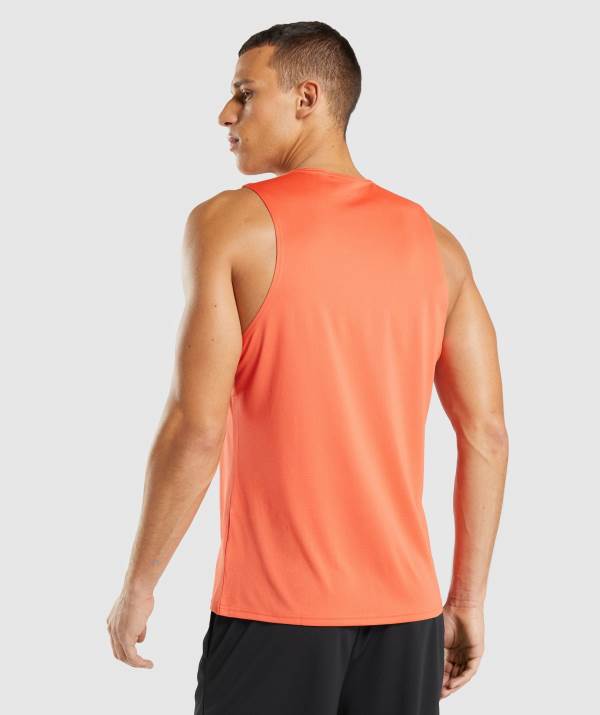 Panske Tielko Gymshark Arrival Oranžové | JY0163287